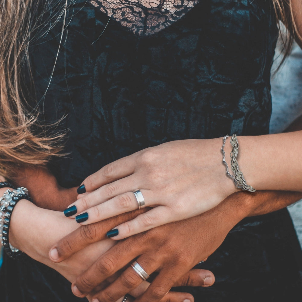Twisted Silver Bracelet